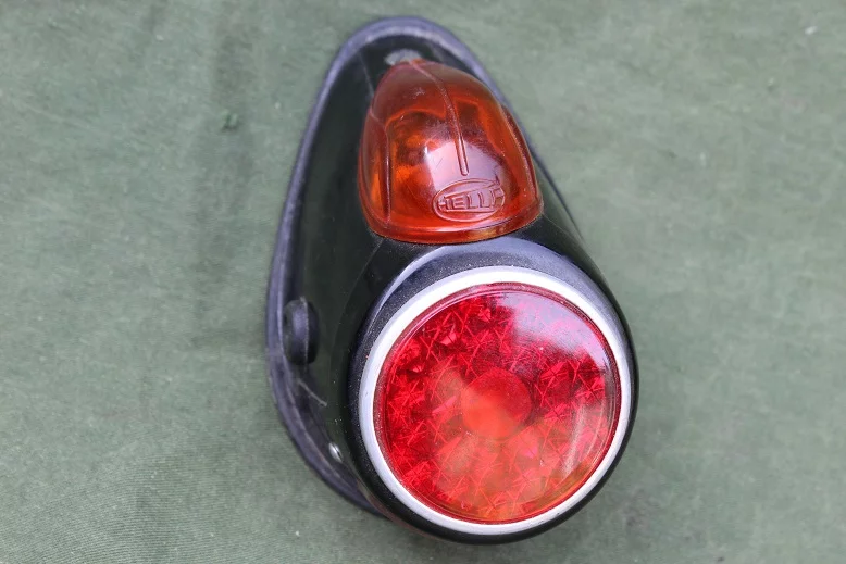 HELLA 1950’s motorfiets achterlicht rucklicht rearlamp BMW ?? DKW ??