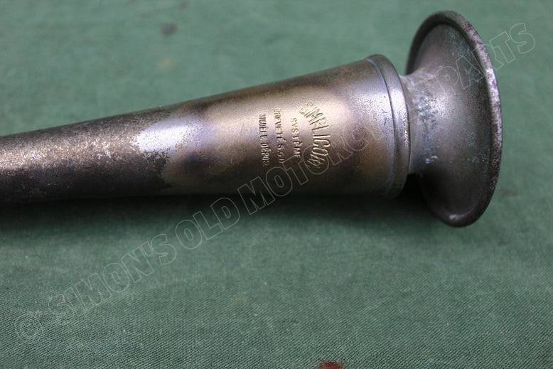 SIMPLICORN bal toeter bulb horn ball hupe 1920's - Simons Old Motorcycle  Parts